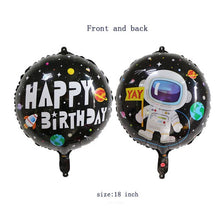 Load image into Gallery viewer, New Space Planet party Plate Napkins cups Tableware stars party for Astronaut Happy Birthday Party Supplies Universe Decorations