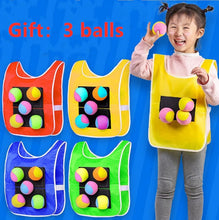 Load image into Gallery viewer, Kids Outdoor Sport Game Props Vest Sticky Jersey Vest Game Vest Waistcoat With Sticky Ball Throwing Toys For Children Sports Toy