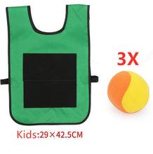 Load image into Gallery viewer, Kids Outdoor Sport Game Props Vest Sticky Jersey Vest Game Vest Waistcoat With Sticky Ball Throwing Toys For Children Sports Toy