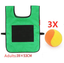 Load image into Gallery viewer, Kids Outdoor Sport Game Props Vest Sticky Jersey Vest Game Vest Waistcoat With Sticky Ball Throwing Toys For Children Sports Toy