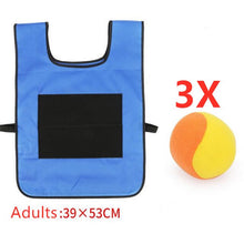 Load image into Gallery viewer, Kids Outdoor Sport Game Props Vest Sticky Jersey Vest Game Vest Waistcoat With Sticky Ball Throwing Toys For Children Sports Toy