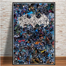 Load image into Gallery viewer, Canvas Painting Anime Role Character Hero Comic Book Collage Poster Prints Art Wall Pictures Bedroom Home Decor Quadro Cuadros