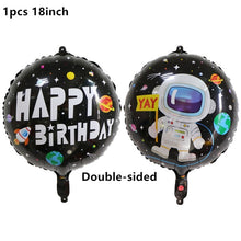 Load image into Gallery viewer, New Space Planet party Plate Napkins cups Tableware stars party for Astronaut Happy Birthday Party Supplies Universe Decorations