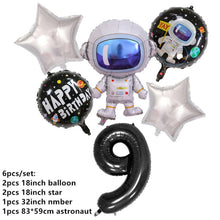 Load image into Gallery viewer, New Space Planet party Plate Napkins cups Tableware stars party for Astronaut Happy Birthday Party Supplies Universe Decorations