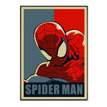 Load image into Gallery viewer, Marvel Superhero Canvas Painting Avengers Spiderman Posters and Prints Comic on Wall Art for Living Room Home Decor Picture