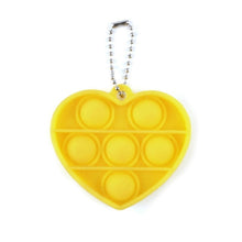 Load image into Gallery viewer, Mini Push Pops Bubble Sensory Toy Keychain Autism Squishy Stress Reliever Toys for Adult Kids Relief Funny Pop-it Fidget Toys