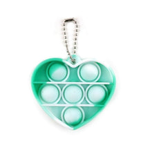 Load image into Gallery viewer, Mini Push Pops Bubble Sensory Toy Keychain Autism Squishy Stress Reliever Toys for Adult Kids Relief Funny Pop-it Fidget Toys