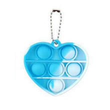 Load image into Gallery viewer, Mini Push Pops Bubble Sensory Toy Keychain Autism Squishy Stress Reliever Toys for Adult Kids Relief Funny Pop-it Fidget Toys