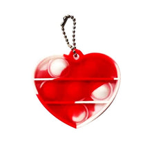 Load image into Gallery viewer, Mini Push Pops Bubble Sensory Toy Keychain Autism Squishy Stress Reliever Toys for Adult Kids Relief Funny Pop-it Fidget Toys