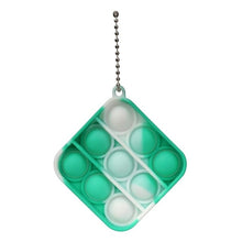 Load image into Gallery viewer, Mini Push Pops Bubble Sensory Toy Keychain Autism Squishy Stress Reliever Toys for Adult Kids Relief Funny Pop-it Fidget Toys