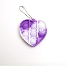 Load image into Gallery viewer, Mini Push Pops Bubble Sensory Toy Keychain Autism Squishy Adult Stress Reliever Toy for Children Relief Funny Pop-it Fidget Toys