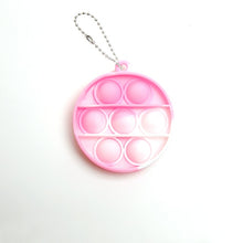 Load image into Gallery viewer, Mini Push Pops Bubble Sensory Toy Keychain Autism Squishy Adult Stress Reliever Toy for Children Relief Funny Pop-it Fidget Toys