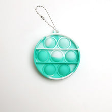 Load image into Gallery viewer, Mini Push Pops Bubble Sensory Toy Keychain Autism Squishy Adult Stress Reliever Toy for Children Relief Funny Pop-it Fidget Toys