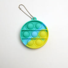 Load image into Gallery viewer, Mini Push Pops Bubble Sensory Toy Keychain Autism Squishy Adult Stress Reliever Toy for Children Relief Funny Pop-it Fidget Toys