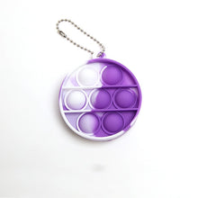 Load image into Gallery viewer, Mini Push Pops Bubble Sensory Toy Keychain Autism Squishy Adult Stress Reliever Toy for Children Relief Funny Pop-it Fidget Toys