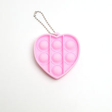 Load image into Gallery viewer, Mini Push Pops Bubble Sensory Toy Keychain Autism Squishy Adult Stress Reliever Toy for Children Relief Funny Pop-it Fidget Toys