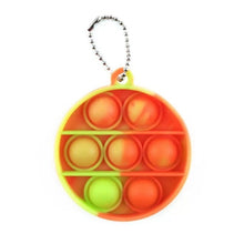 Load image into Gallery viewer, Mini Push Pops Bubble Sensory Toy Keychain Autism Squishy Adult Stress Reliever Toy for Children Relief Funny Pop-it Fidget Toys