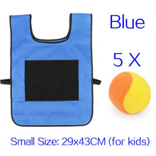 Load image into Gallery viewer, Kids Outdoor Sport Game Props Vest Sticky Jersey Vest Game Vest Waistcoat With Sticky Ball Throwing Toys For Children Sports Toy