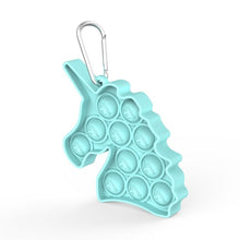 Load image into Gallery viewer, Mini Push Pops Bubble Sensory Toy Keychain Autism Squishy Adult Stress Reliever Toy for Children Relief Funny Pop-it Fidget Toys