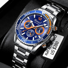 Load image into Gallery viewer, 2021 New Fashion Diver's Watch Men's Blue Top Brand Luxury 30ATM Waterproof Leisure Sports Stainless Steel Watch Men's Clock