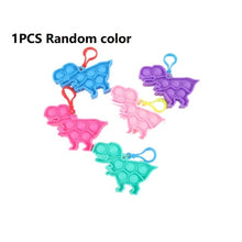 Load image into Gallery viewer, Mini Push Pops Bubble Sensory Toy Keychain Autism Squishy Adult Stress Reliever Toy for Children Relief Funny Pop-it Fidget Toys