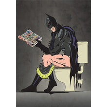 Load image into Gallery viewer, Marvel Canvas Print Picture Wall Anime Comic Nordic Suprehero In The Toilet Paintings Modern Home Decoration Module Poster Room