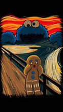 Load image into Gallery viewer, The Scream Famous Paintings Fat Cat Art Canvas Painting Posters and Prints Wall Art Pictures for Living Room Decor Cuadros