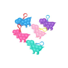 Load image into Gallery viewer, 1pc Stress Relief Sensory Toys Bubble Fidget Toy Keychain Charm Pop Fidgeting Reliever Decompression Toys Push It Antistress Toy