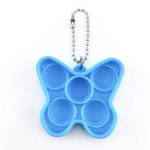 Load image into Gallery viewer, 1pc Stress Relief Sensory Toys Bubble Fidget Toy Keychain Charm Pop Fidgeting Reliever Decompression Toys Push It Antistress Toy