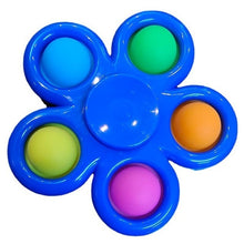 Load image into Gallery viewer, Mini Push Pops Bubble Sensory Toy Keychain Autism Squishy Adult Stress Reliever Toy for Children Relief Funny Pop-it Fidget Toys