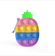 Load image into Gallery viewer, Mini Push Pops Bubble Sensory Toy Keychain Autism Squishy Adult Stress Reliever Toy for Children Relief Funny Pop-it Fidget Toys