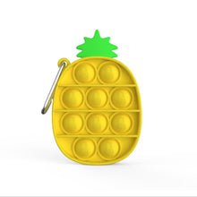 Load image into Gallery viewer, Mini Push Pops Bubble Sensory Toy Keychain Autism Squishy Adult Stress Reliever Toy for Children Relief Funny Pop-it Fidget Toys