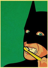 Load image into Gallery viewer, Marvel Funny Superheroes Private Life Canvas Painting Cartoon Spiderman Prints and Posters Wall Art for Kids Room Decor Cuadros