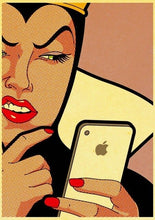 Load image into Gallery viewer, Marvel Funny Superheroes Private Life Canvas Painting Cartoon Spiderman Prints and Posters Wall Art for Kids Room Decor Cuadros