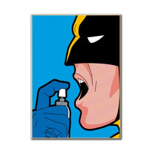 Load image into Gallery viewer, Marvel Funny Superheroes Private Life Canvas Painting Cartoon Spiderman Prints and Posters Wall Art for Kids Room Decor Cuadros