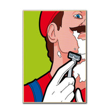 Load image into Gallery viewer, Marvel Funny Superheroes Private Life Canvas Painting Cartoon Spiderman Prints and Posters Wall Art for Kids Room Decor Cuadros