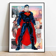 Load image into Gallery viewer, Avengers Comic Posters Marvel Superhero Canvas Painting Iron Man Captain America Print Wall Art Picture Boy Room Home Decoration