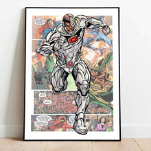 Load image into Gallery viewer, Avengers Comic Posters Marvel Superhero Canvas Painting Iron Man Captain America Print Wall Art Picture Boy Room Home Decoration