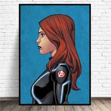 Load image into Gallery viewer, Marvel Superheroes Poster Print Avengers Comics Canvas Painting Picture Art Wall Modern Kid's Bedroom Living Room Decor Mural