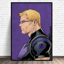 Load image into Gallery viewer, Marvel Superheroes Poster Print Avengers Comics Canvas Painting Picture Art Wall Modern Kid's Bedroom Living Room Decor Mural