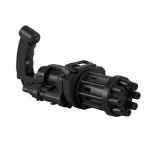 Load image into Gallery viewer, Electric Bubble Machine Black Gold Gold Gatling Bubble Gun Children Automatic Bubble Blowing Toy Gun Fan Combo Function Juguetes