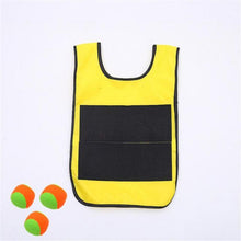 Load image into Gallery viewer, Kids Outdoor Sport Game Props Vest Sticky Jersey Vest Game Vest Waistcoat With Sticky Ball Toys Outdoor Fun Sports Toy