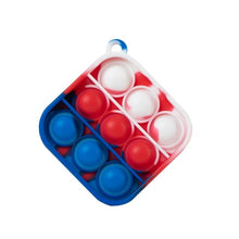 Load image into Gallery viewer, Mini Push Pops Bubble Sensory Toy Keychain Autism Squishy Stress Reliever Toys for Adult Kids Relief Funny Pop-it Fidget Toys