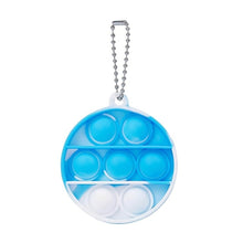 Load image into Gallery viewer, Mini Push Pops Bubble Sensory Toy Keychain Autism Squishy Stress Reliever Toys for Adult Kids Relief Funny Pop-it Fidget Toys
