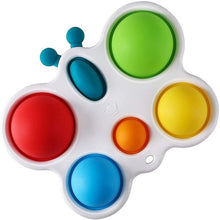 Load image into Gallery viewer, Mini Push Pops Bubble Sensory Toy Keychain Autism Squishy Adult Stress Reliever Toy for Children Relief Funny Pop-it Fidget Toys