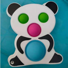 Load image into Gallery viewer, Mini Push Pops Bubble Sensory Toy Keychain Autism Squishy Adult Stress Reliever Toy for Children Relief Funny Pop-it Fidget Toys