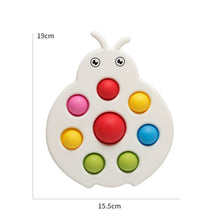 Load image into Gallery viewer, Mini Push Pops Bubble Sensory Toy Keychain Autism Squishy Adult Stress Reliever Toy for Children Relief Funny Pop-it Fidget Toys