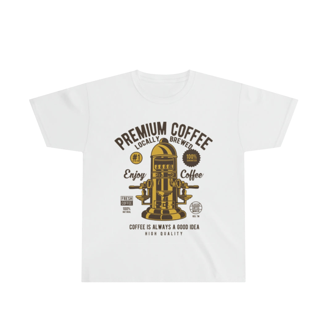Premium Coffe Youth Ultra Cotton Tee