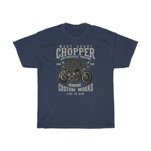 Load image into Gallery viewer, West Coast Chopper Motorcycle  Unisex Heavy Cotton Tee
