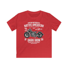 Load image into Gallery viewer, Native American 1958 Dark Iron Kids Softstyle Tee
